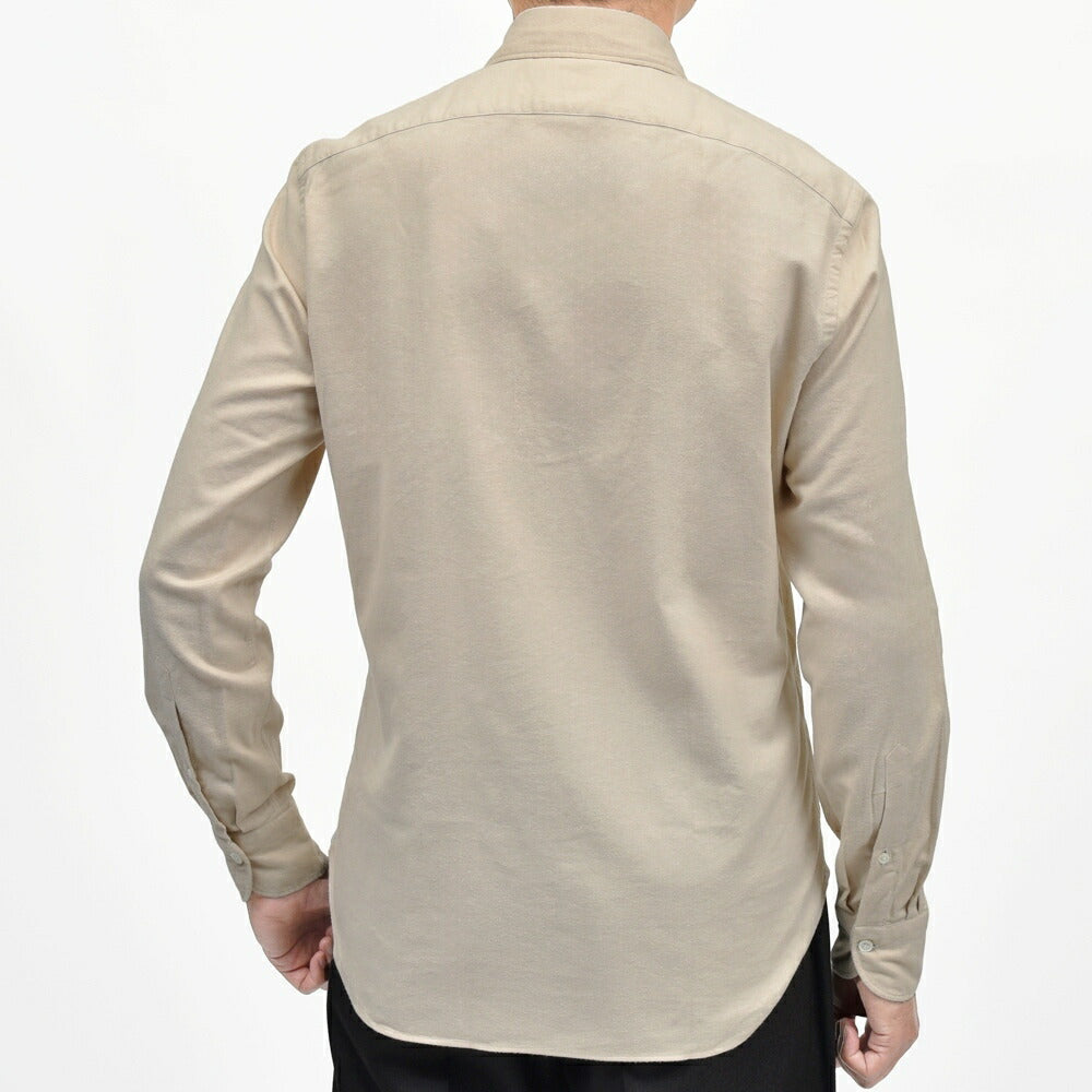 Giannetto(ジャンネット) コットンライトネルセミワイドカラーシャツ SLIM FIT/513600L81 11052002109