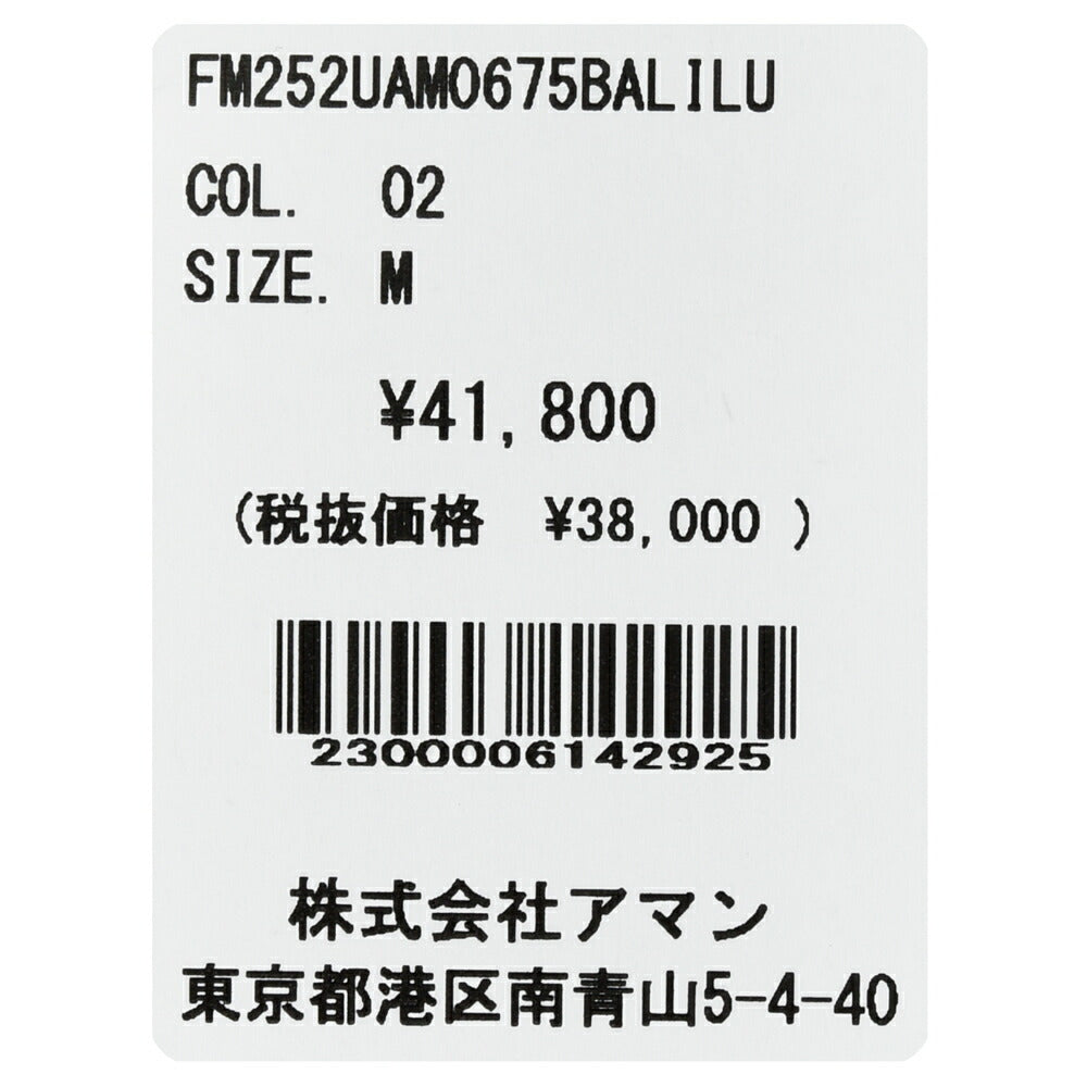 Finamore(フィナモレ) LUIGIルイジ/BALIバーリ コットンシックシンストライプワイドカラーシャツ M0675 11052004039