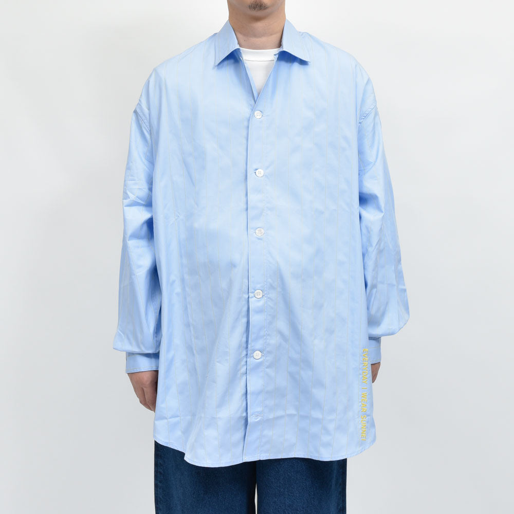 SUNNEI(スンネイ) メガオーバーシャツエンブロイダリー RTWXSHR044 11052401235