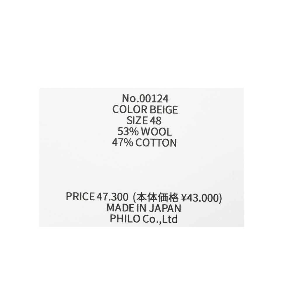 AMBELL(アンベル) KEY PIECE ウールコットンスキッパーシャツ 00124 11052402163