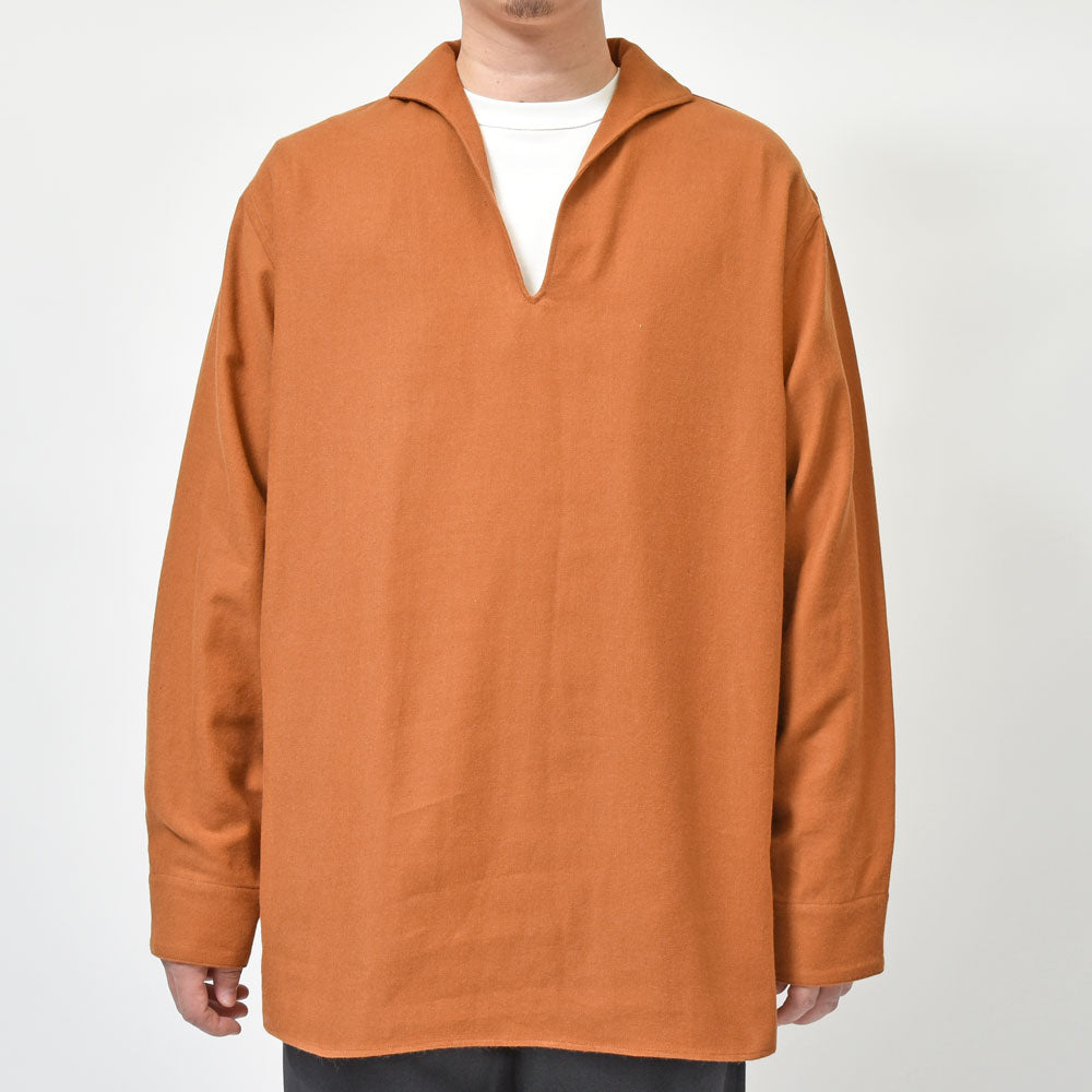 AMBELL(アンベル) KEY PIECE ウールコットンスキッパーシャツ 00124 11052402163