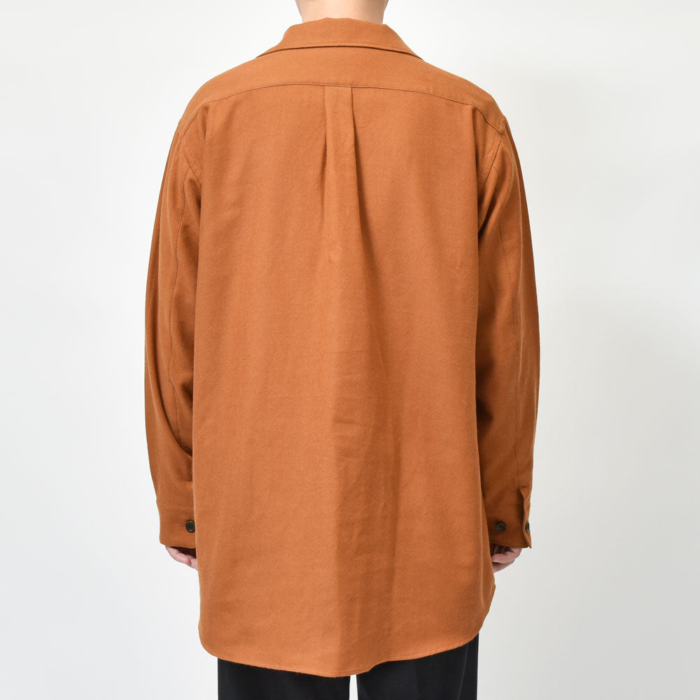 AMBELL(アンベル) KEY PIECE ウールコットンスキッパーシャツ 00124 11052402163