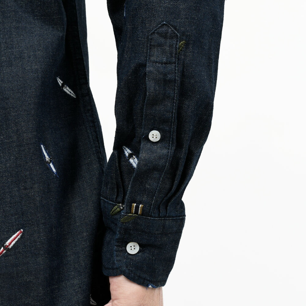 JACOB COHEN(ヤコブコーエン) Sports Collection ウォッシュドコットンデニムシャツ 226-31402 11055001052