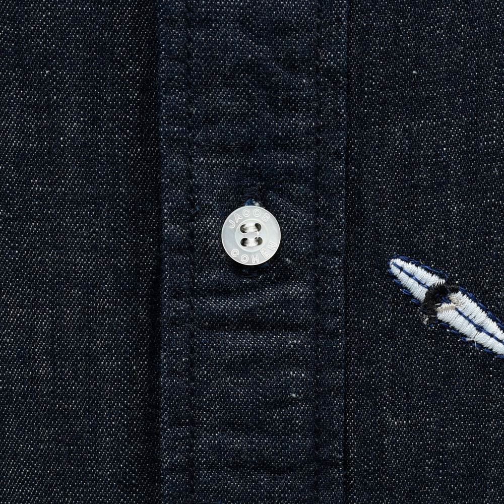 JACOB COHEN(ヤコブコーエン) Sports Collection ウォッシュドコットンデニムシャツ 226-31402 11055001052