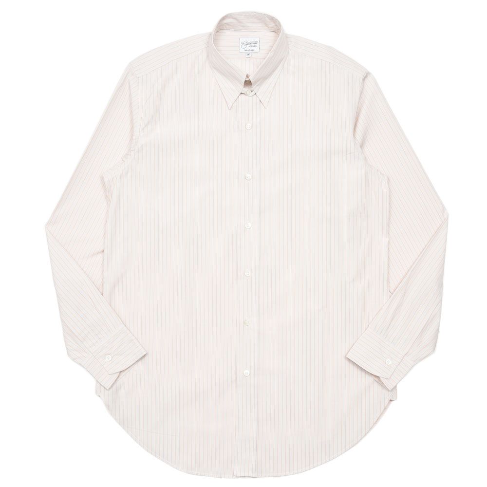 EASTMOND APPAREL(イーストモンド アパレル) コットンストライプタブカラーシャツ ICHIMEN IQ-05 11061401227