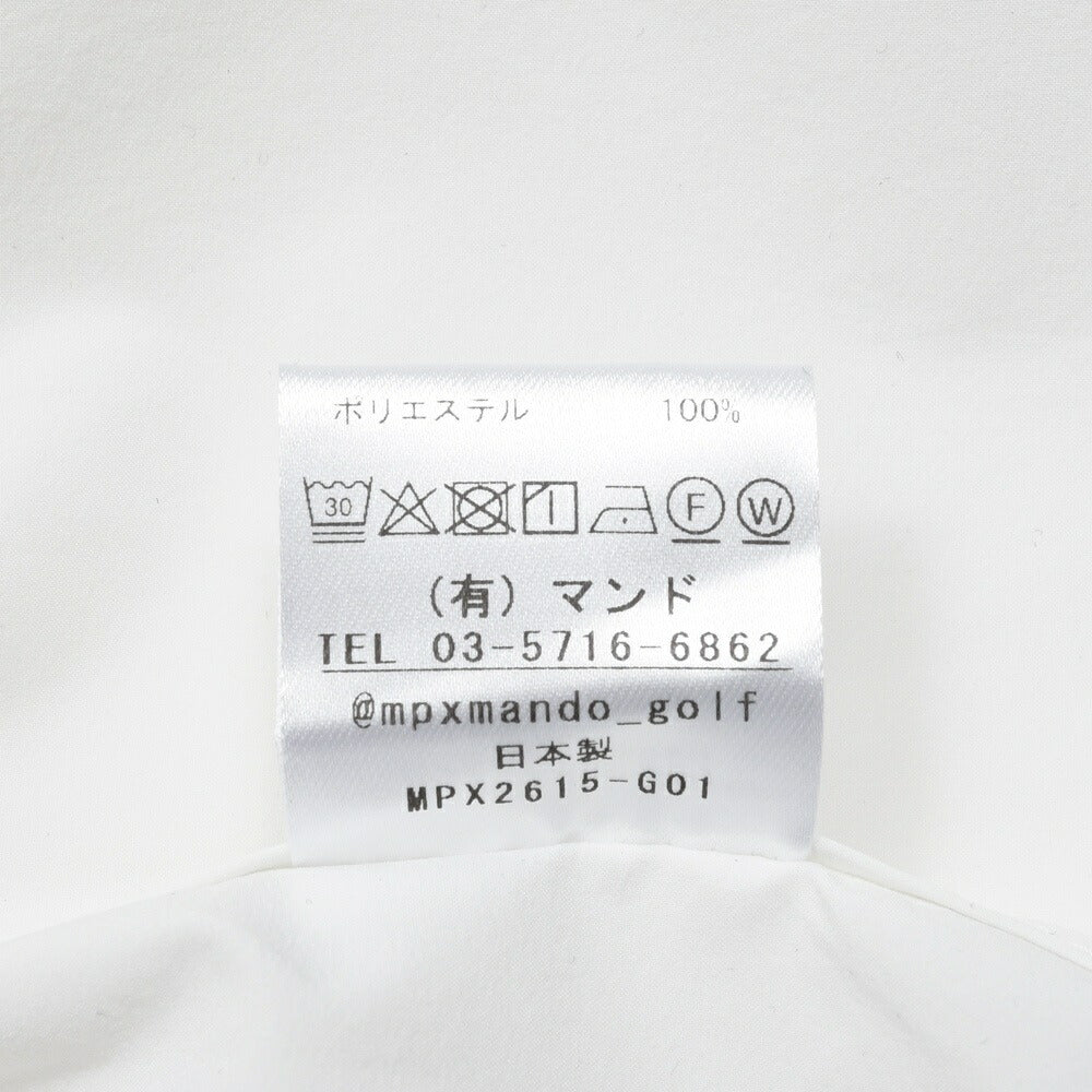 MPX mando GOLF(エムピーエックス マンド ゴルフ) ポリエステルジャージS/Sシャツ MPX2615-G01 11061600037