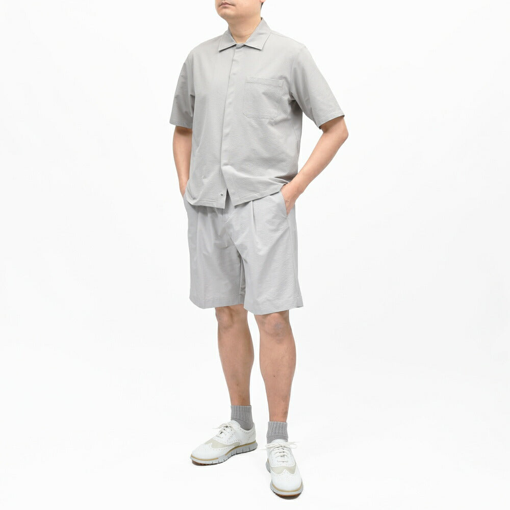 HERNO(ヘルノ) テックシアサッカーS/Sシャツ CM00012U-12684 11061600132