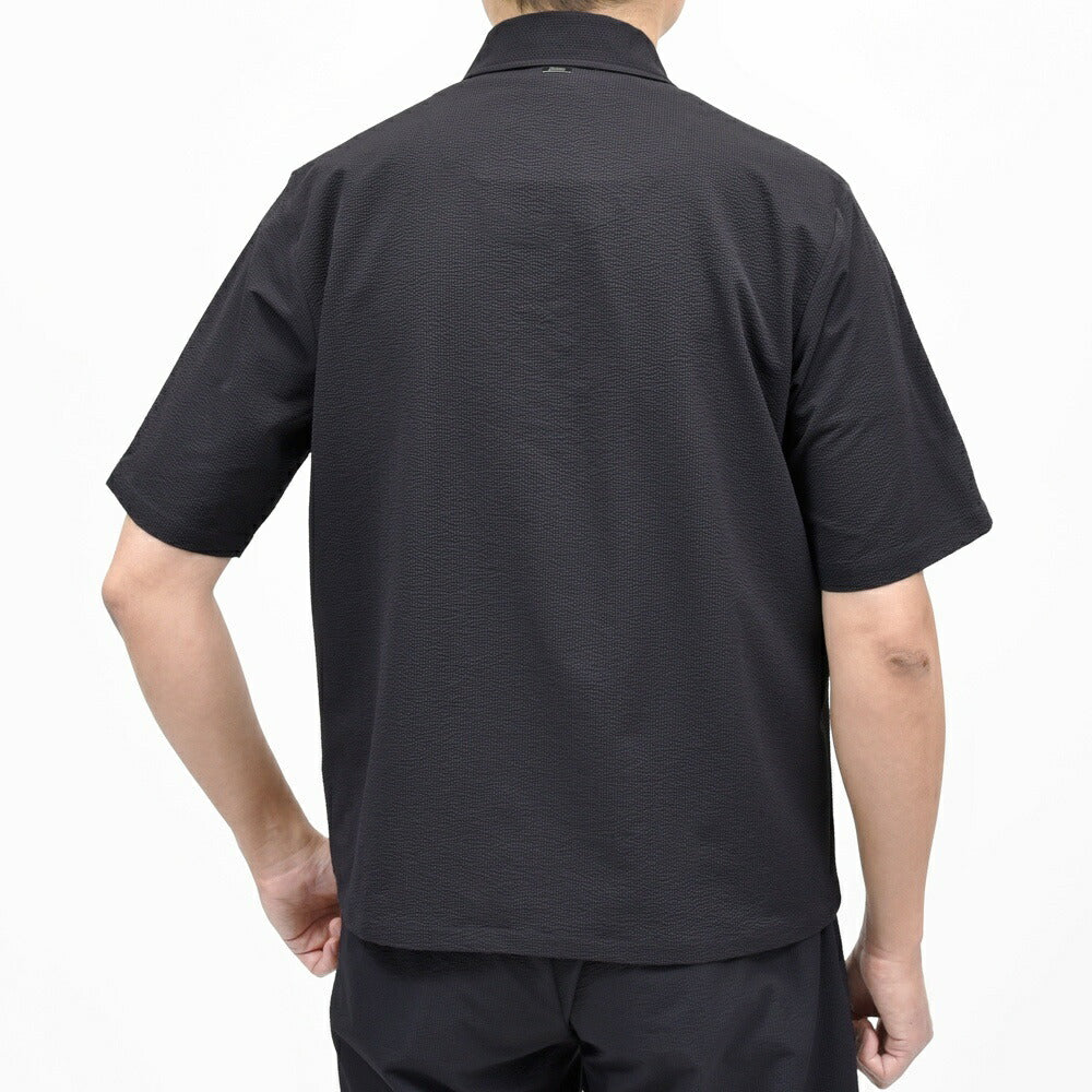 HERNO(ヘルノ) テックシアサッカーS/Sシャツ CM00012U-12684 11061600132
