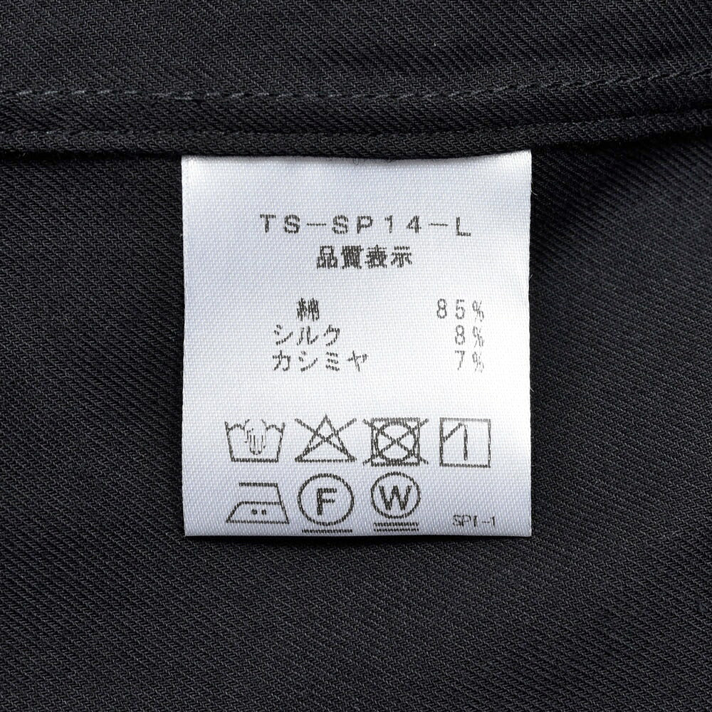 THE SOLE(ザ ソール)コットンシルクカシミアフランネルワンピースカラーシャツ TSNAOGJ CSCF(50PD) 11062000161