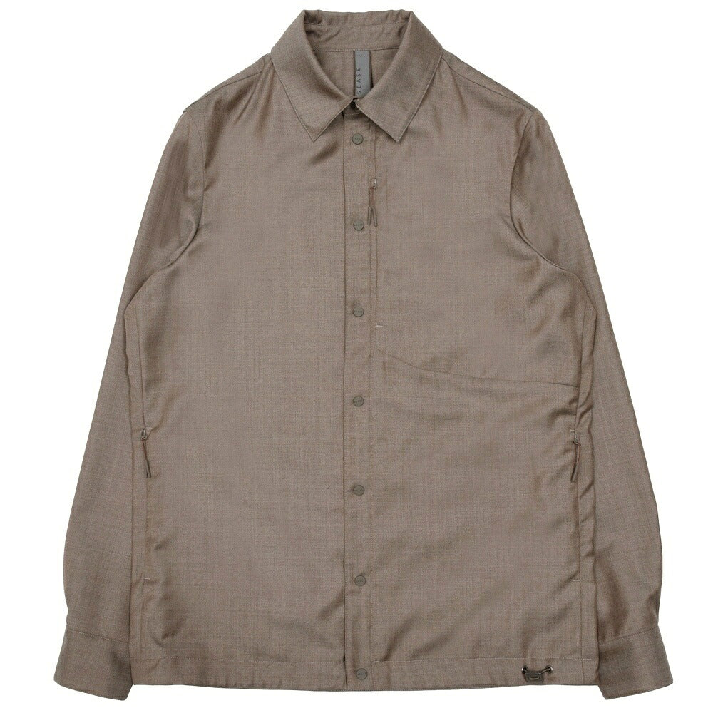 SEASE(シーズ)NEW GATE SHIRT ウールギャバジンオーバーシャツ SI039TN700 11062016039