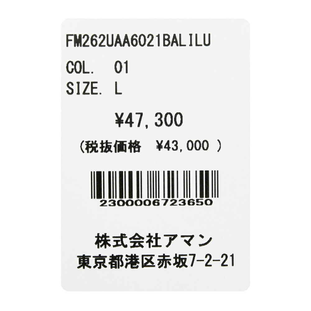 Finamore(フィナモレ)LUIGIルイジ/BALIバーリ コットンライトネルワイドカラーシャツ 11062017039
