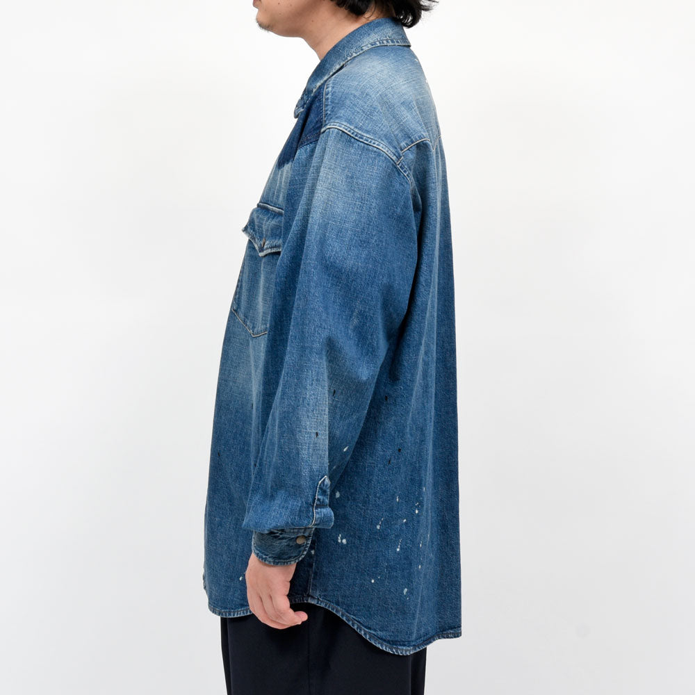Maison Margiela(メゾン マルジェラ) デニムウェスタンシャツ S50DT0084M30021 11062400144
