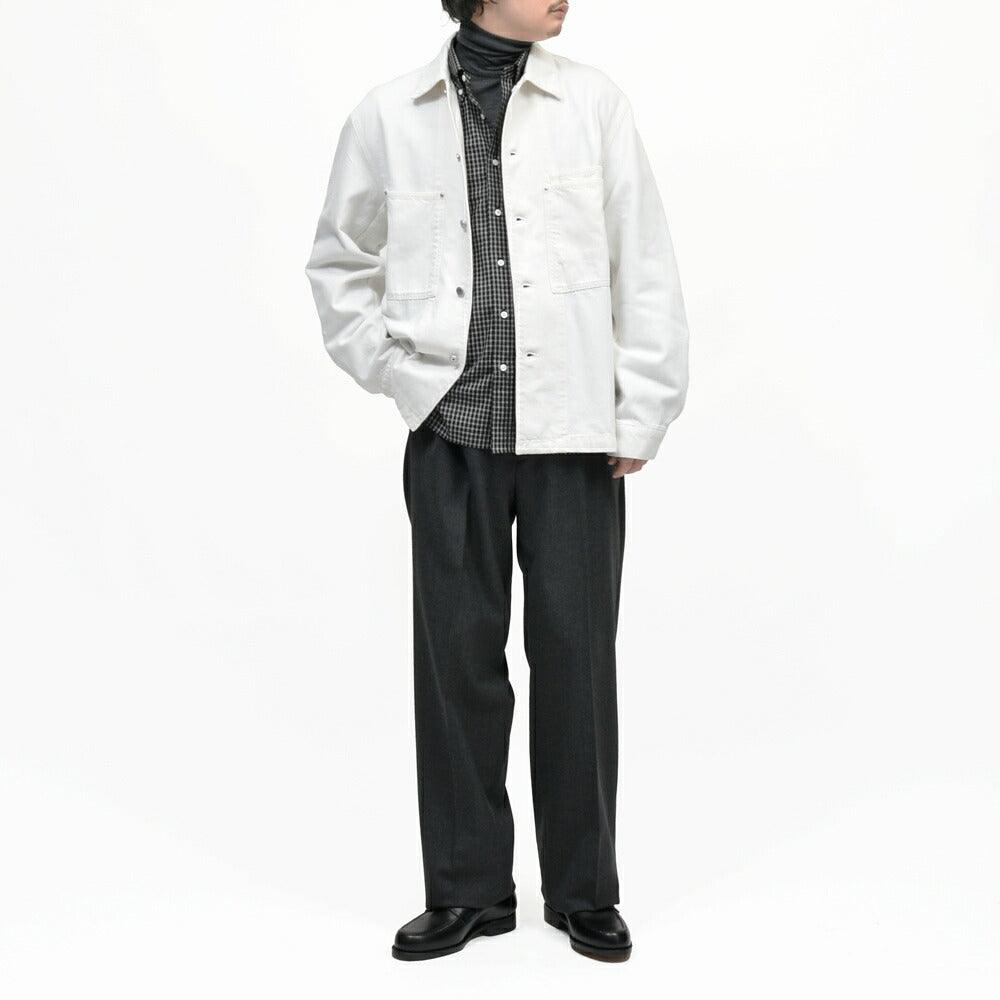 garoh(ガロウ)shirt04 コットングラフチェックボタンダウンカラーシャツ 11062800195