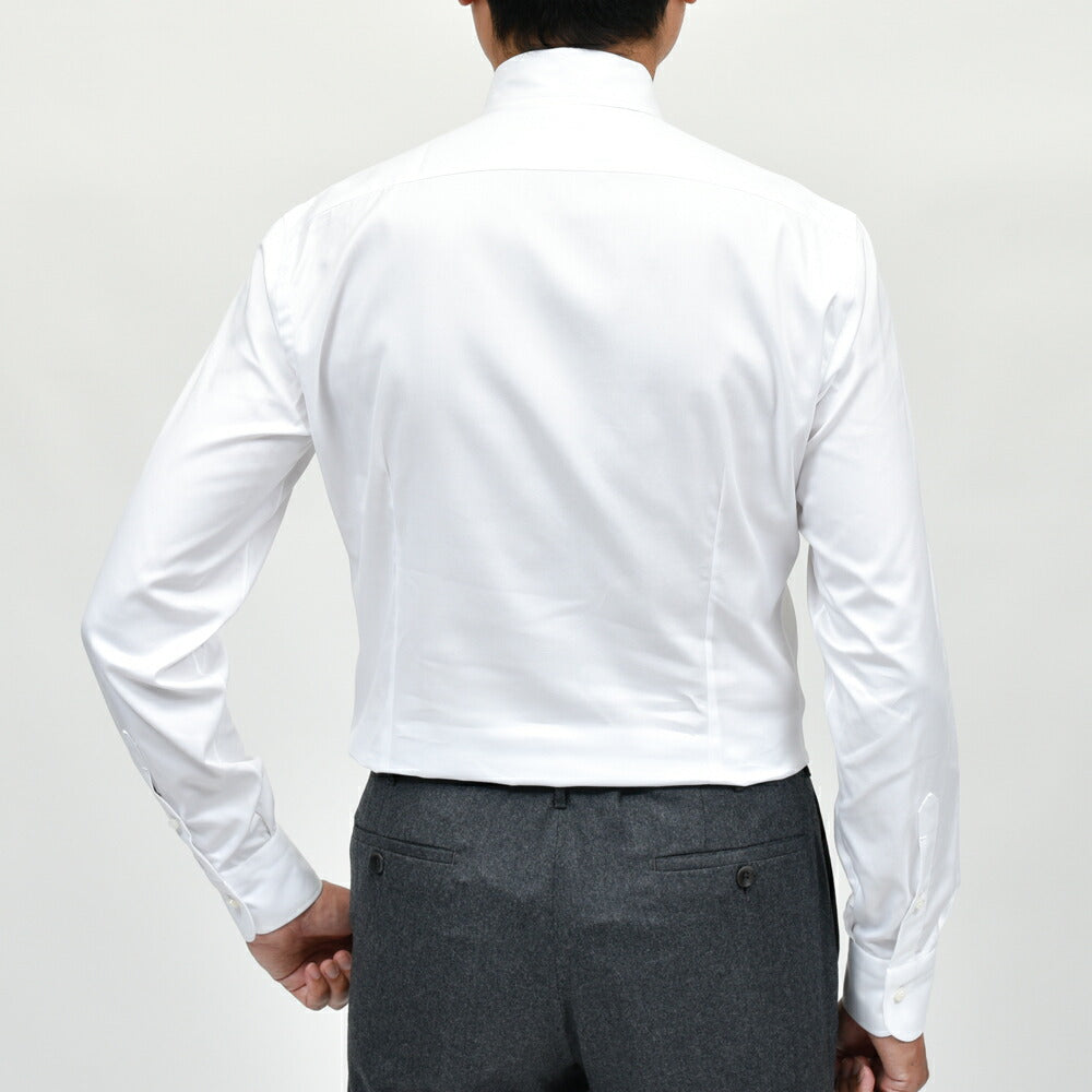 BARBA(バルバ) コットンツイルシャツ / ワイド (406) 11152200052