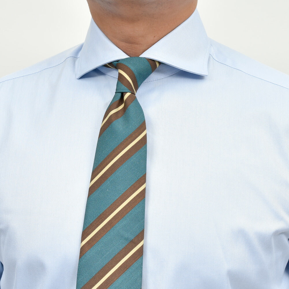 BARBA(バルバ) コットンツイルシャツ / ワイド (406) 11152200052