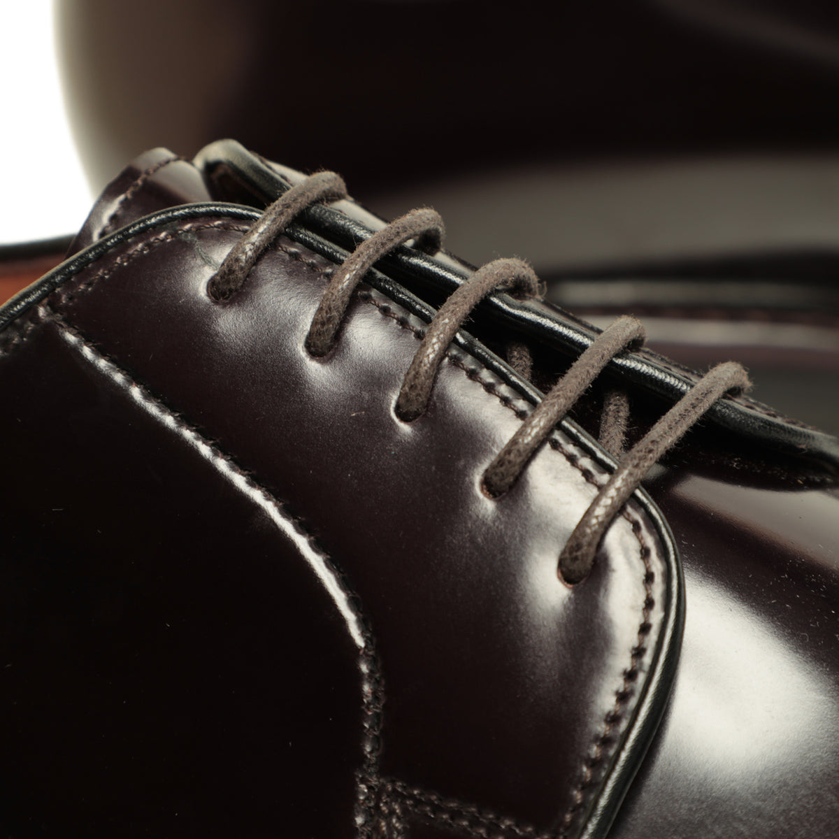 Jalan Sriwijaya ジャラン スリウァヤ プレーントゥ シューズ ハイシャイン HI SHINE 1663 98348 BORDO ボルドー