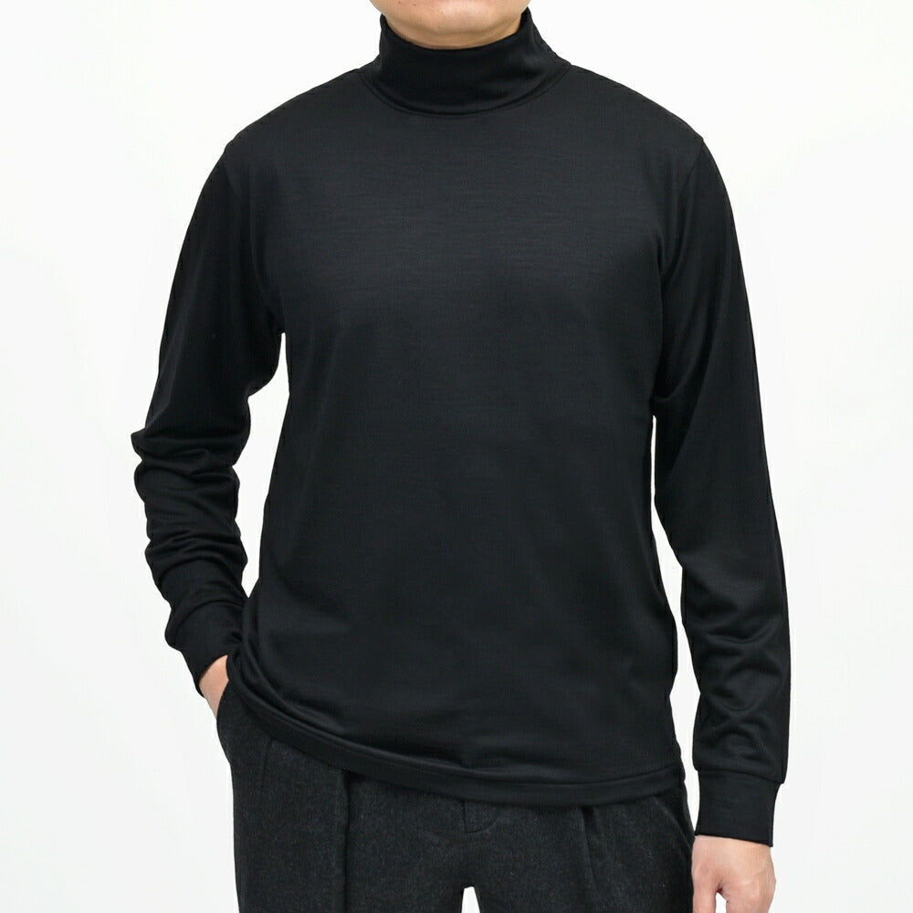 MILA SCHON MILANO(ミラ ショーン ミラノ) SUPER100'sウォッシャブルウールタートルネックニットソー 287-601 12056002052