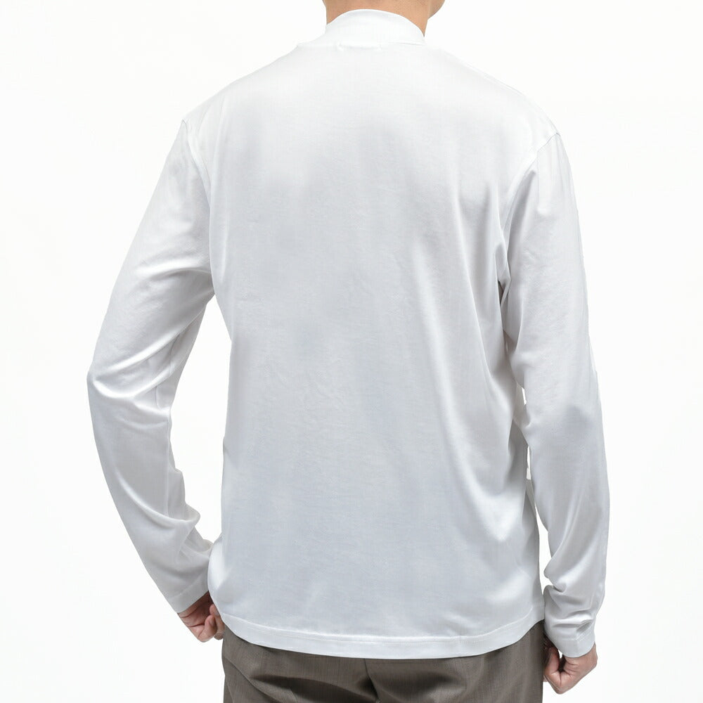 Stefan Brandt(シュテファン ブラント) コットンフライスL/Sモックネックカットソー ELI TURTLE LA SUPER 60/884-52641008 12056006065