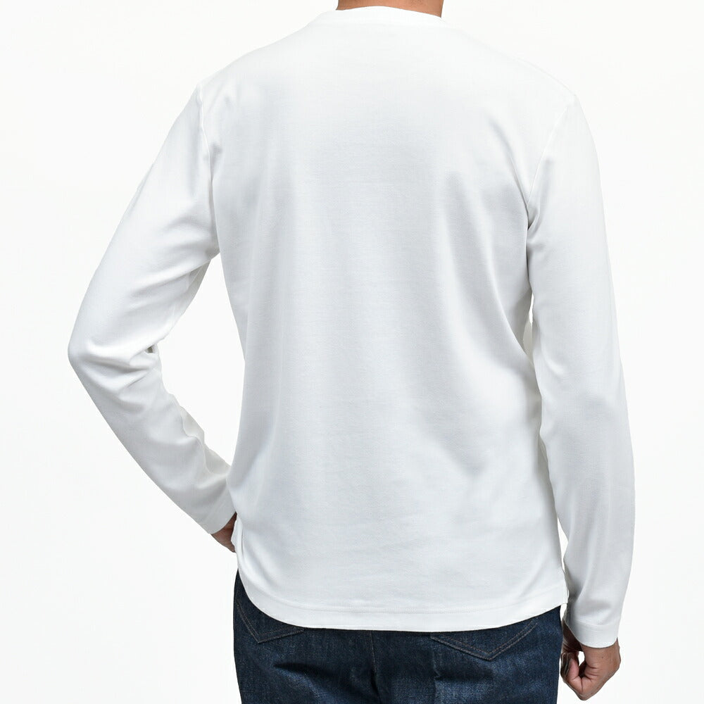 ZANONE(ザノーネ) コットンダブルジャージクルーネックカットソー T-SHIRT ML/SLIM FIT/815234/ZM338/43701(M) 12056300052
