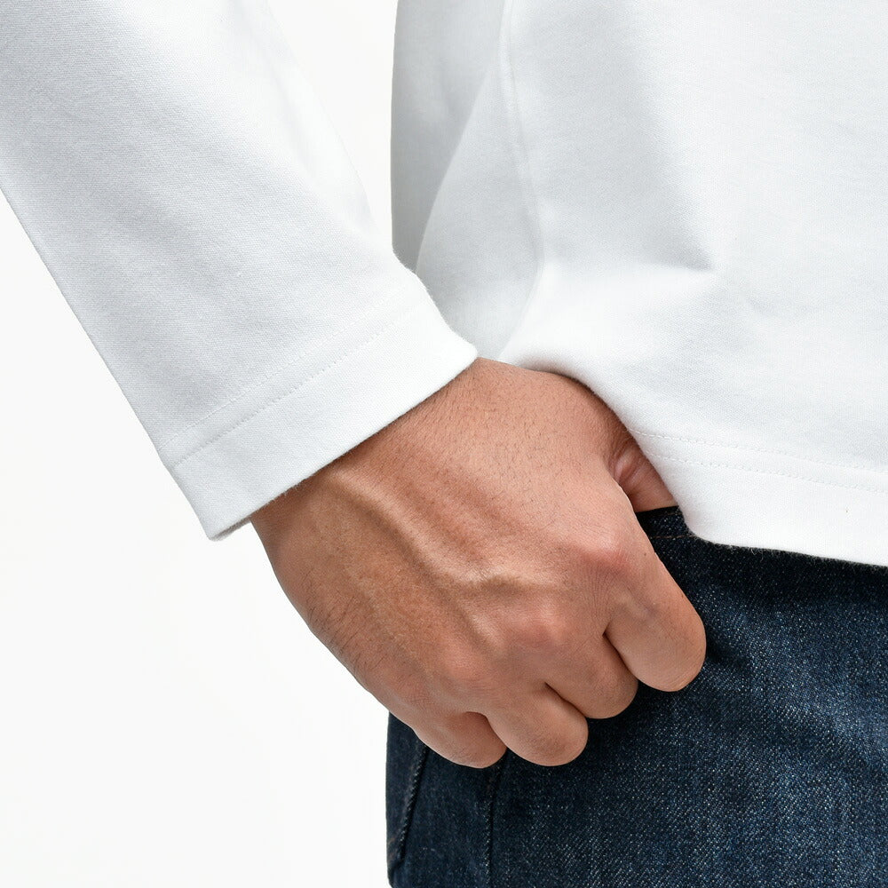 ZANONE(ザノーネ) コットンダブルジャージクルーネックカットソー T-SHIRT ML/SLIM FIT/815234/ZM338/43701(M) 12056300052