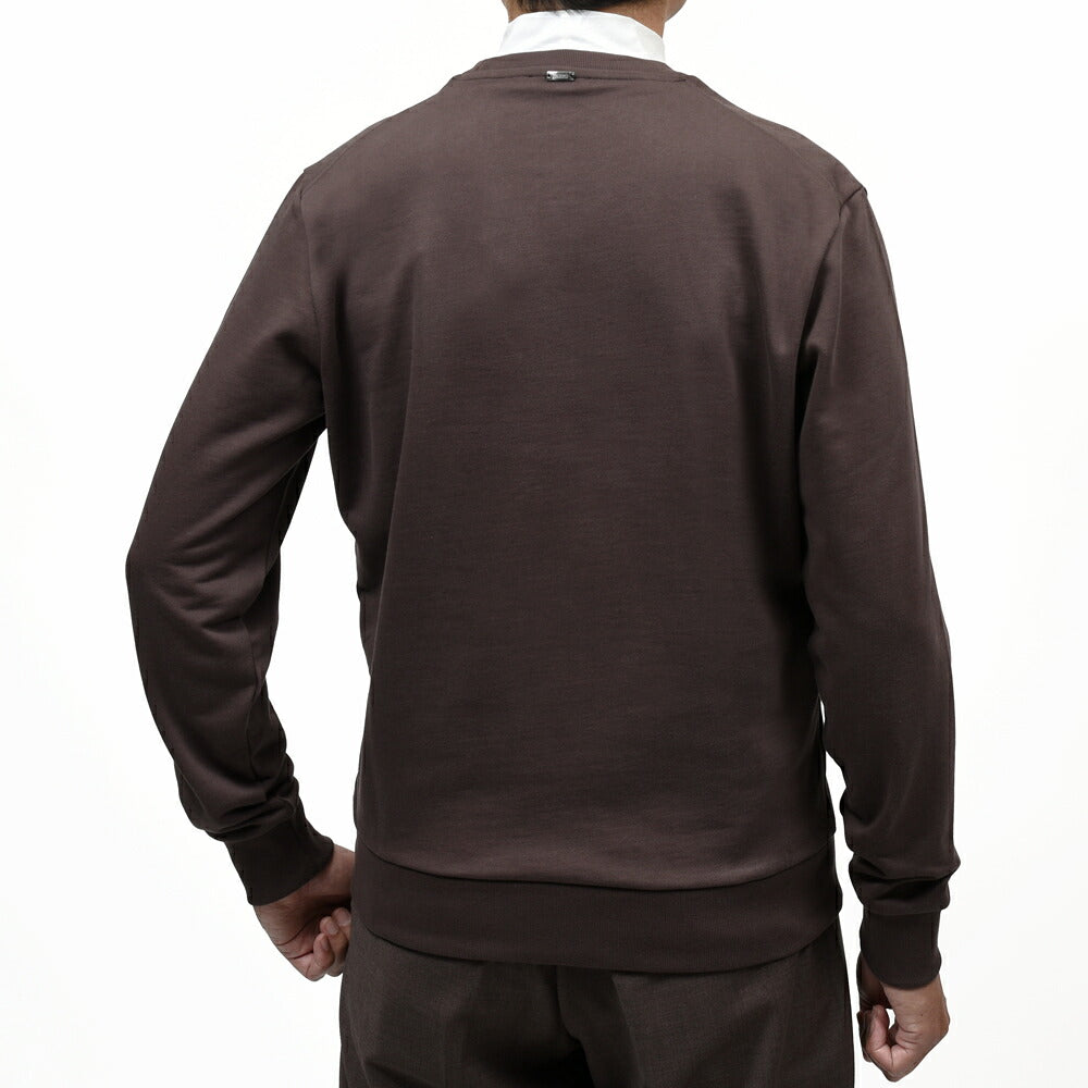 HERNO(ヘルノ) RESORTリゾート コットンクルーネックロゴスウェット JG00049UR-52113 12062600132