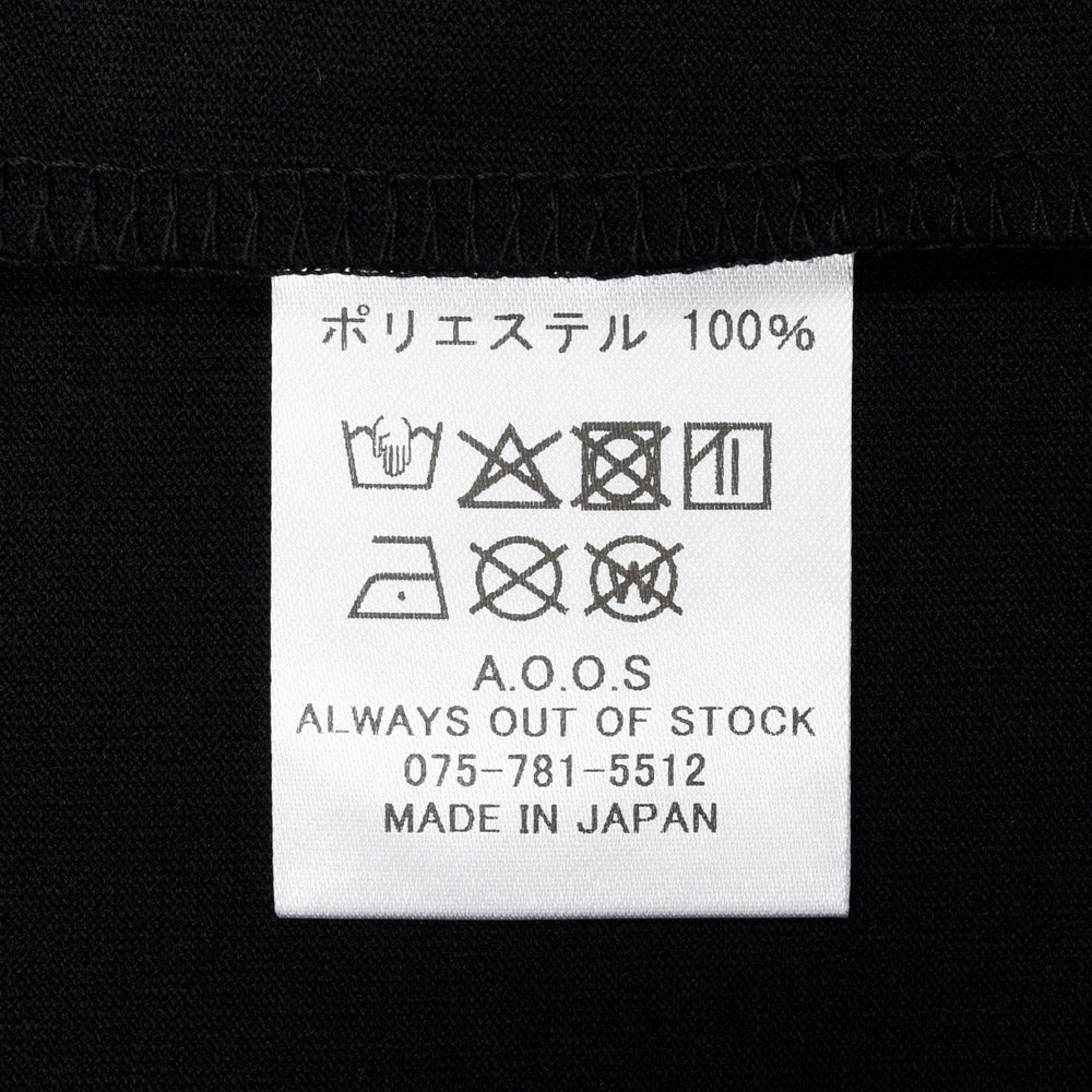 ALWAYS OUT OF STOCK(オールウェイズ アウト オブ ストック) ポリエステルS/Sモックネックカットソー 4501 12152600140