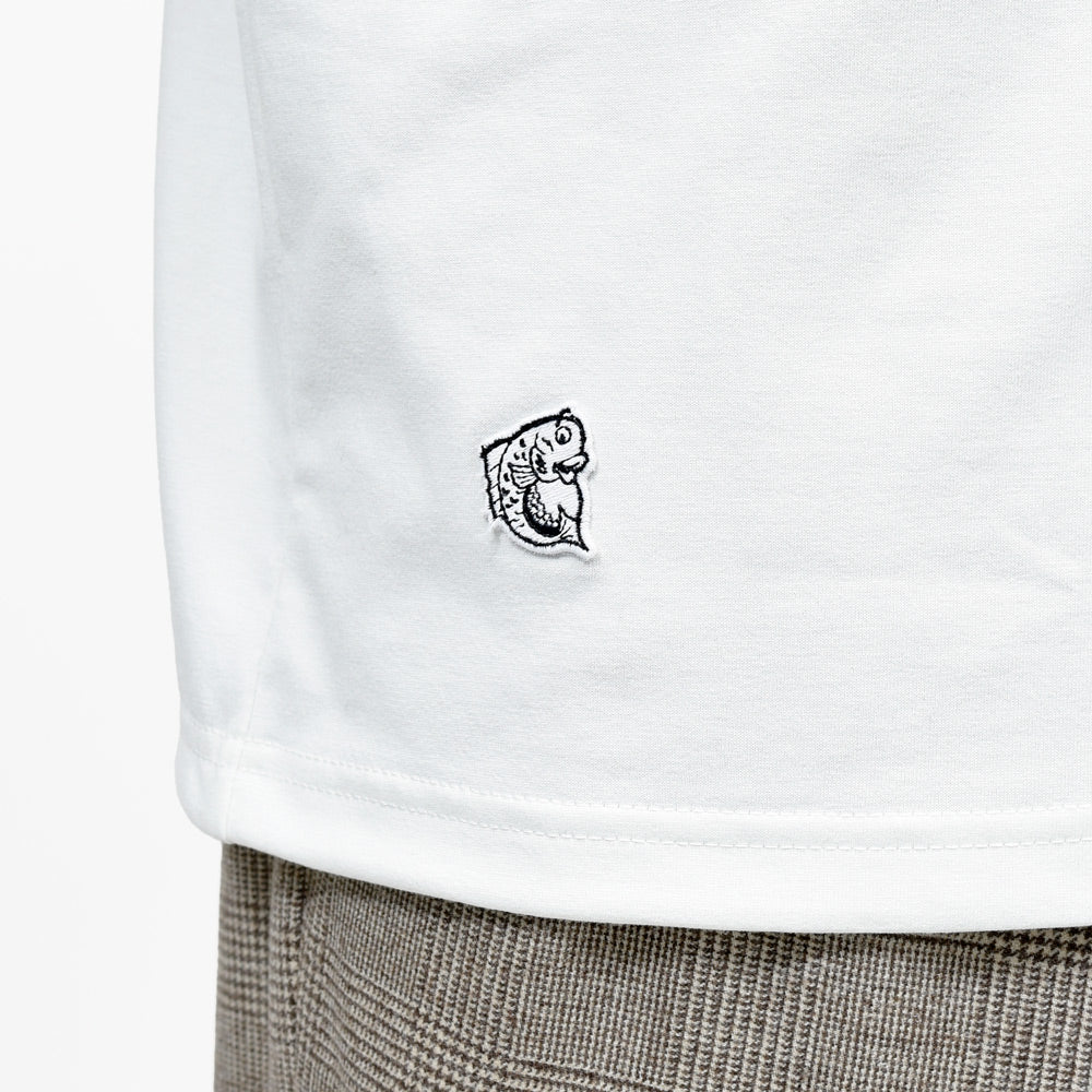 ALWAYS OUT OF STOCK(オールウェイズ アウト オブ ストック) ポリエステルS/Sモックネックカットソー 4501 12152600140