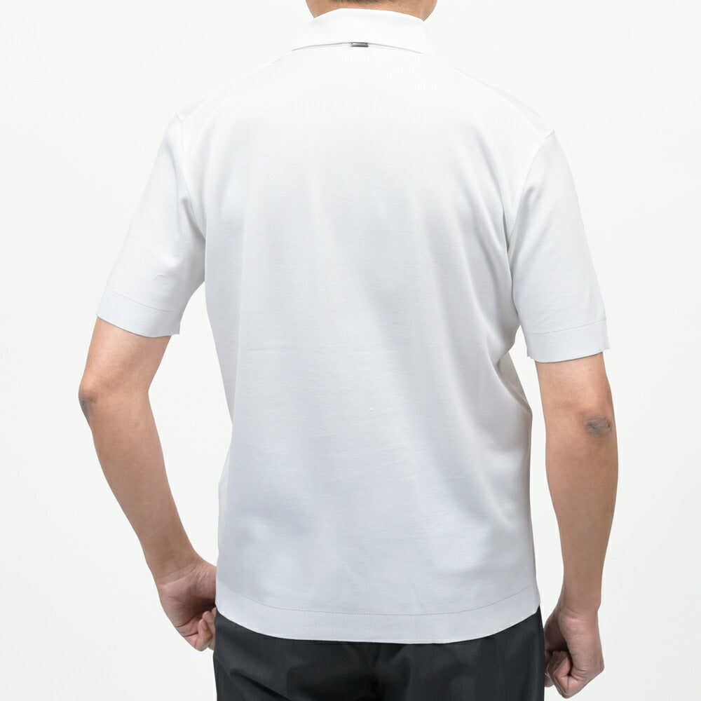 HERNO(ヘルノ) コットンニットエフェクトジャージS/Sポロ JPL00125U-52059 12161000132