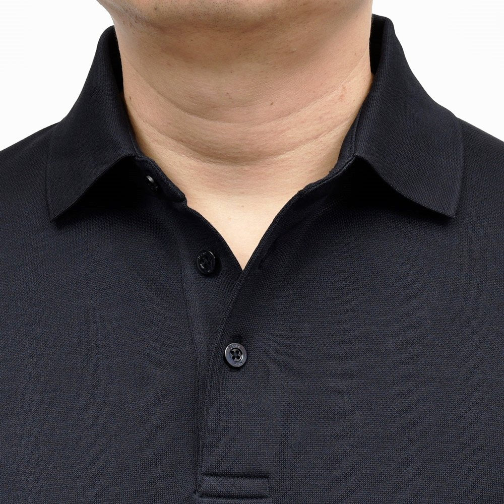 HERNO(ヘルノ) コットンニットエフェクトジャージS/Sポロ JPL00125U-52059 12161000132