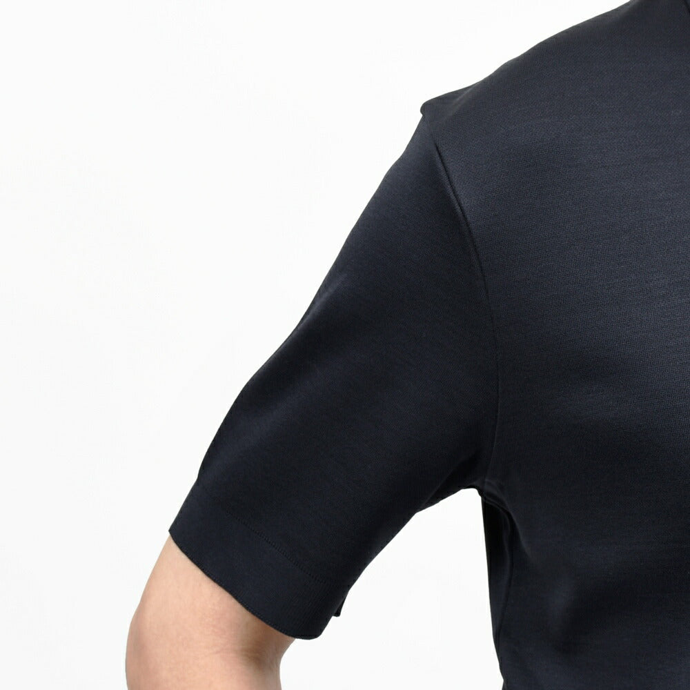 HERNO(ヘルノ) コットンニットエフェクトジャージS/Sポロ JPL00125U-52059 12161000132