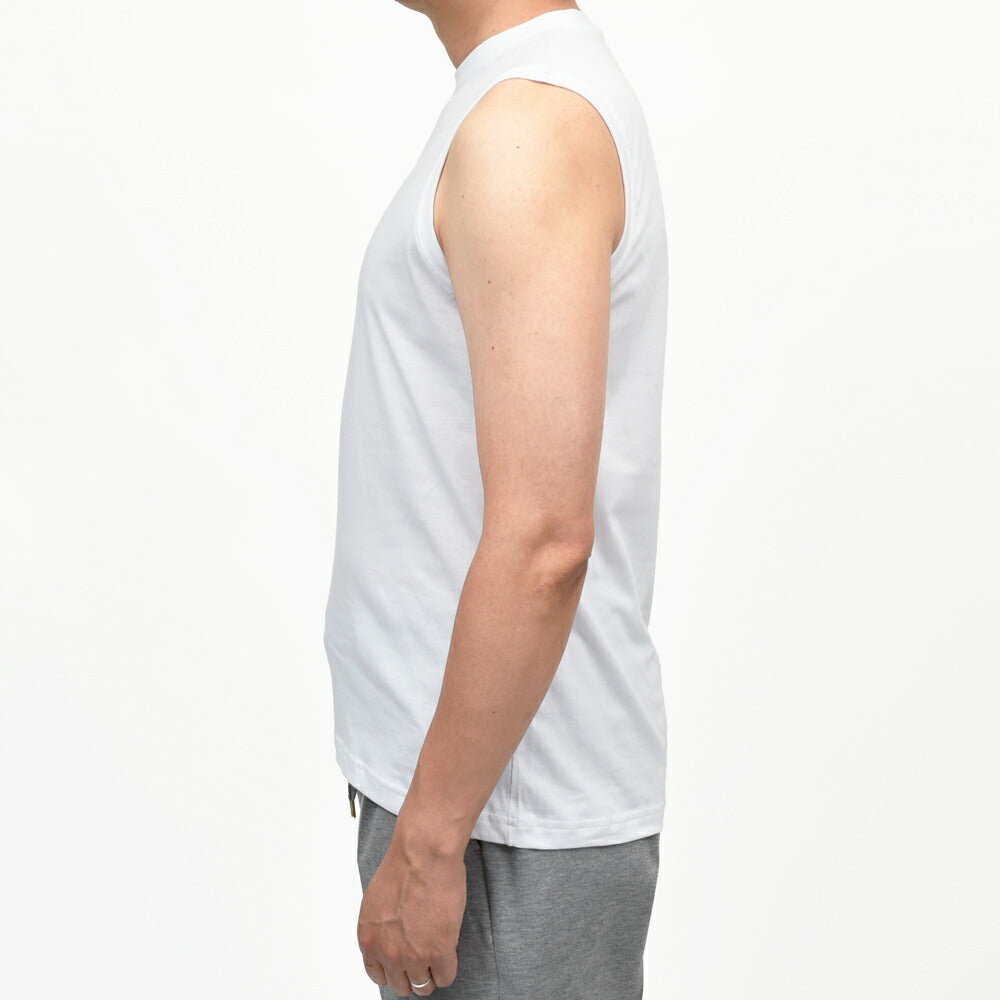 Schiesser(シーサー) コットン天竺ノースリーブクルーネックカットソー AMERICAN T-SHIRT SINGLET(2packs) 12161001113