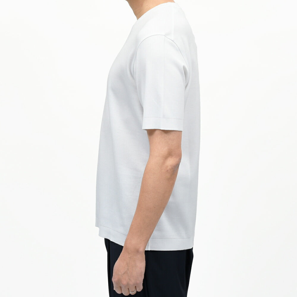 HERNO(ヘルノ) コットンニットエフェクトジャージS/Sクルーネックカットソー JG000206U-52059 12161001132