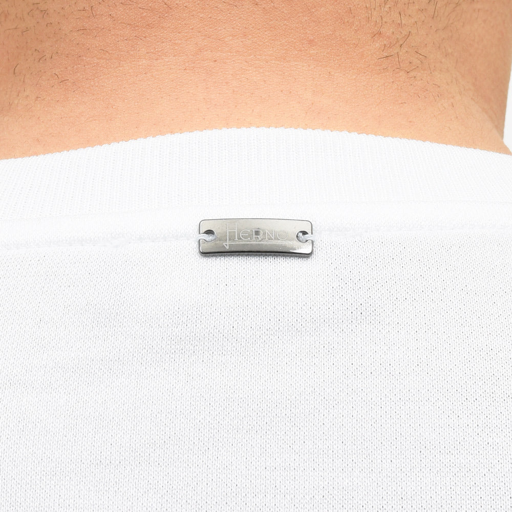 HERNO(ヘルノ) コットンニットエフェクトジャージS/Sクルーネックカットソー JG000206U-52059 12161001132