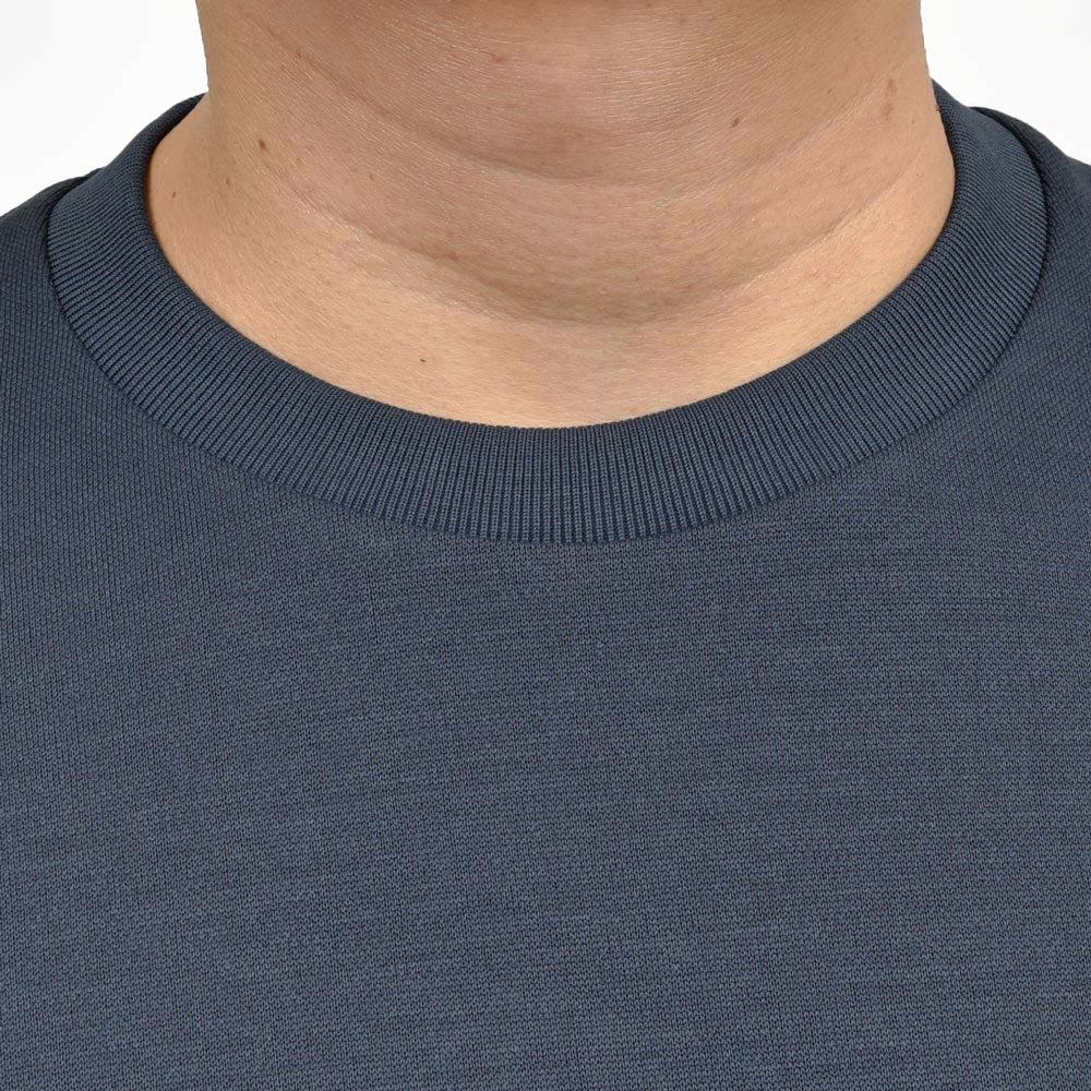 HERNO(ヘルノ) コットンニットエフェクトジャージS/Sクルーネックカットソー JG000206U-52059 12161001132