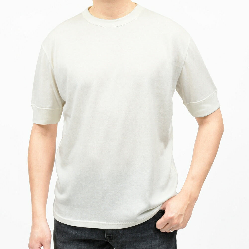 Bonfil(ボンフィル) コットンカシミアS/Sクルーネックカットソー B02-1 12161001172