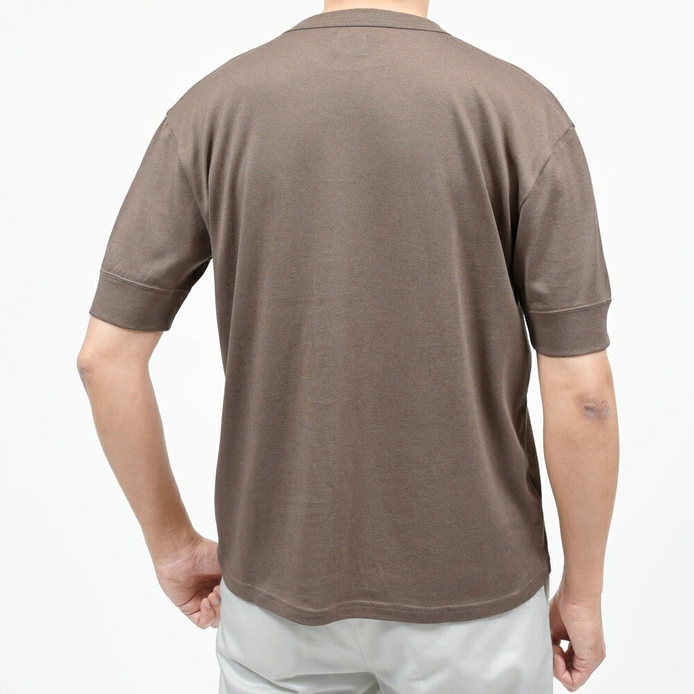 Bonfil(ボンフィル) コットンカシミアS/Sクルーネックカットソー B02-1 12161001172