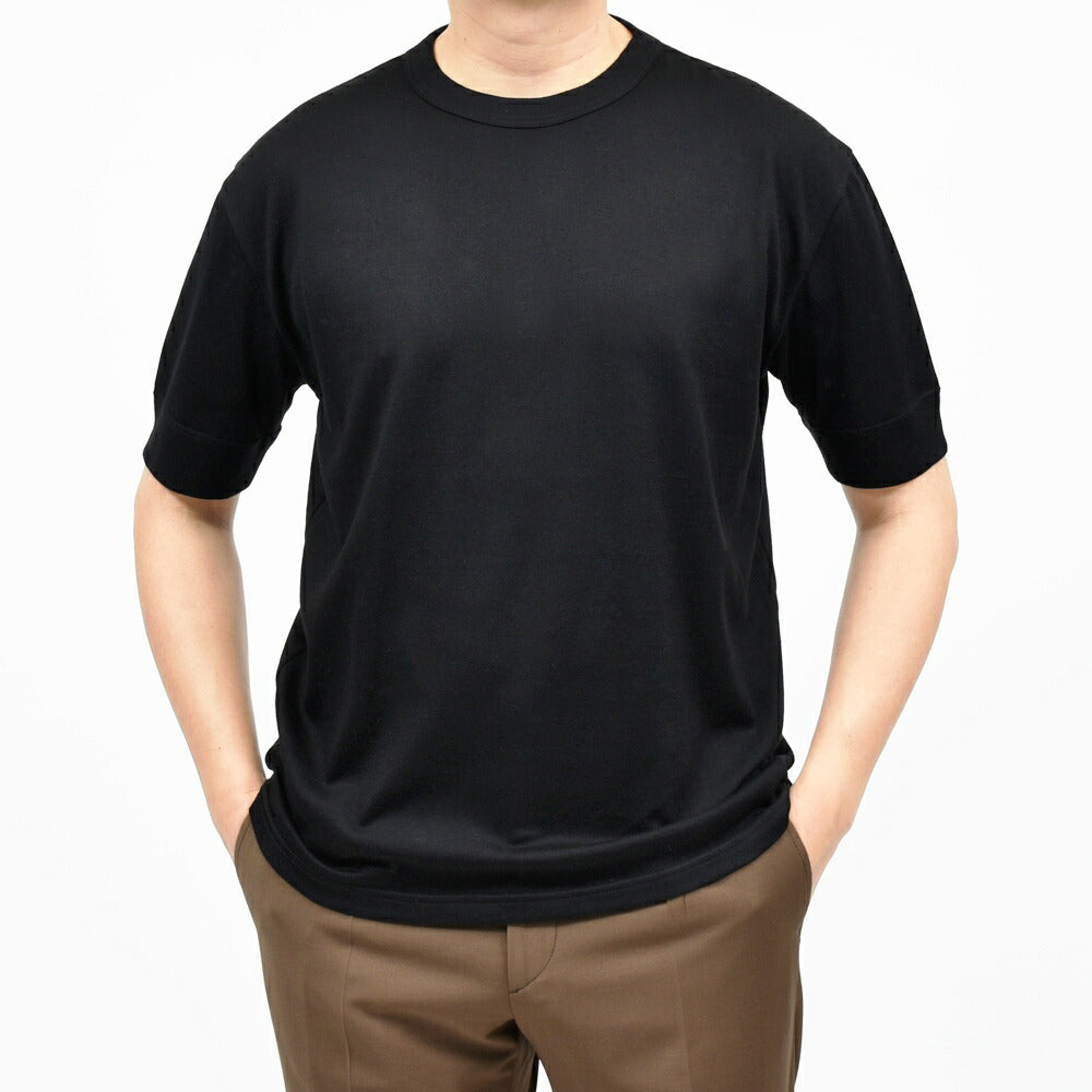Bonfil(ボンフィル) コットンカシミアS/Sクルーネックカットソー B02-1 12161001172