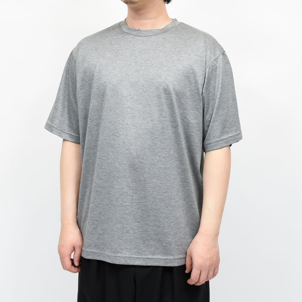 RENCONTRANT(レンコントラント) シルクコットンクルーネックS/Sカットソー 26RE-SH01(RE-T) 12161400172