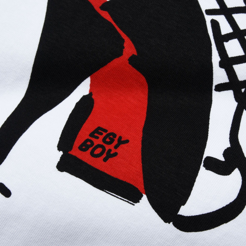 EGYBOY(エギーボーイ) コットンプリントクルーネックS/Sカットソー EB26119015 12161402112