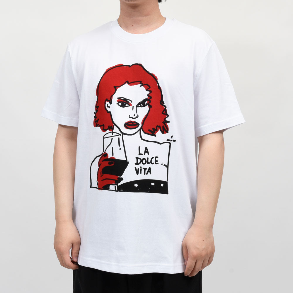 EGYBOY(エギーボーイ) コットンプリントクルーネックS/Sカットソー EB26119018 12161405112