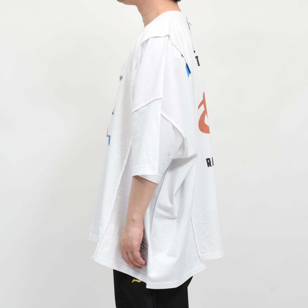 BUZIGAHILL(ブジガヒル) フォーパネルフレンチシームTシャツ BZ261037 12161407112