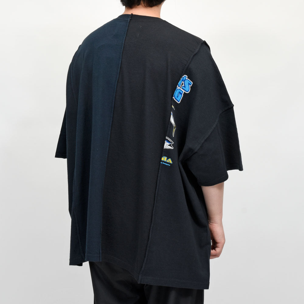 BUZIGAHILL(ブジガヒル) フォーパネルフレンチシームTシャツ BZ261037 12161407112