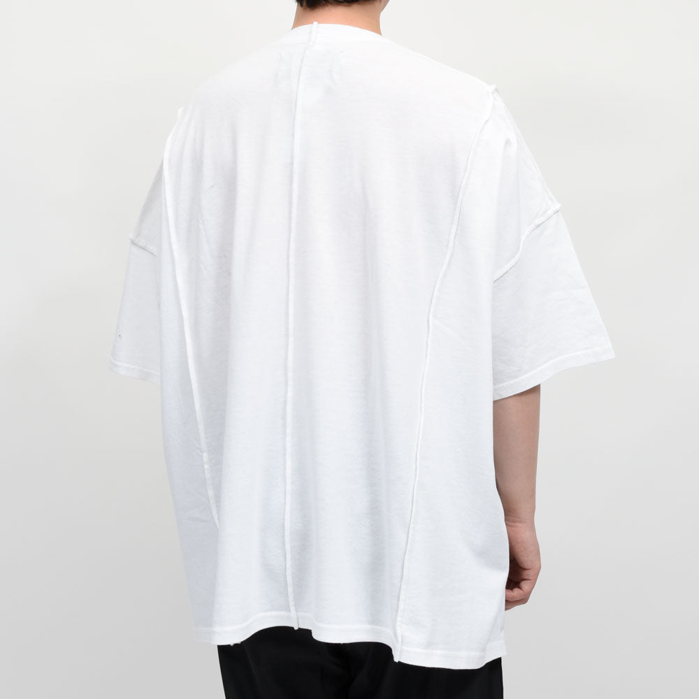 BUZIGAHILL(ブジガヒル) フォーパネルフレンチシームTシャツ BZ261037 12161407112
