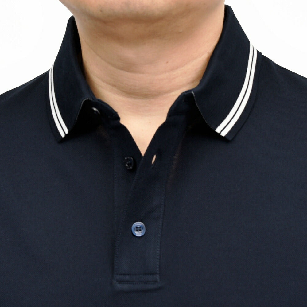 HERNO(ヘルノ) コットンマイクロピケジャージS/Sポロ JPL00148U-54016 12161600132