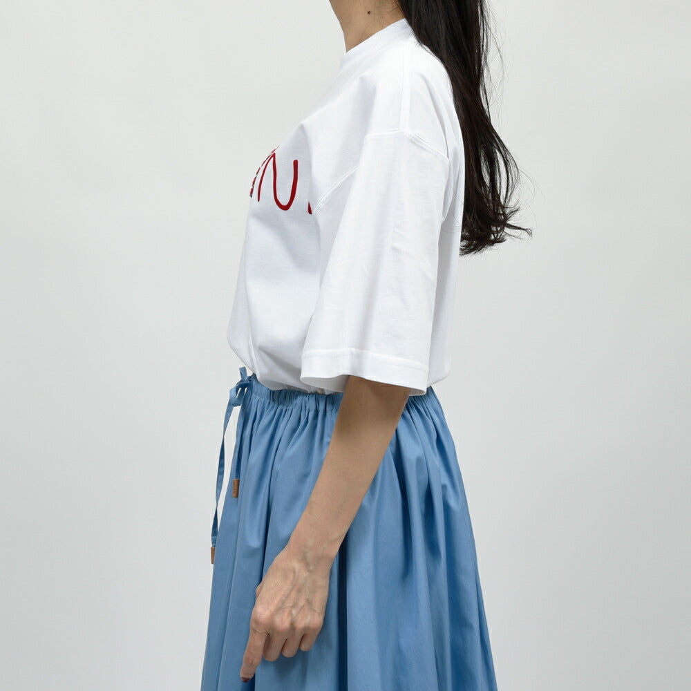 MARNI(マルニ) コットンクルーネックS/Sカットソー HUMU0223S2 USCY86 genderless 12161700138