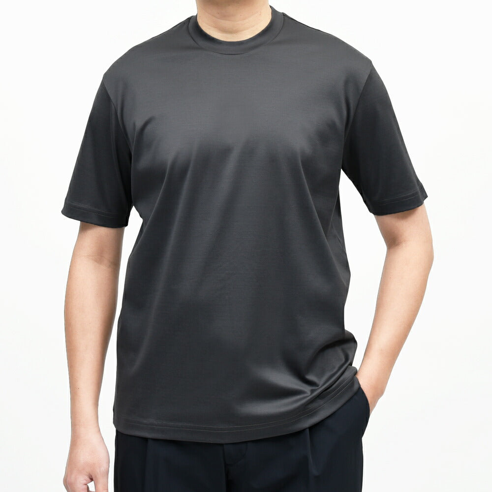 Stefan Brandt(シュテファン ブラント) コットンダブルジャージーS/Sクルーネックカットソー ELI/ULTRA I100 884-63241002 12165001065