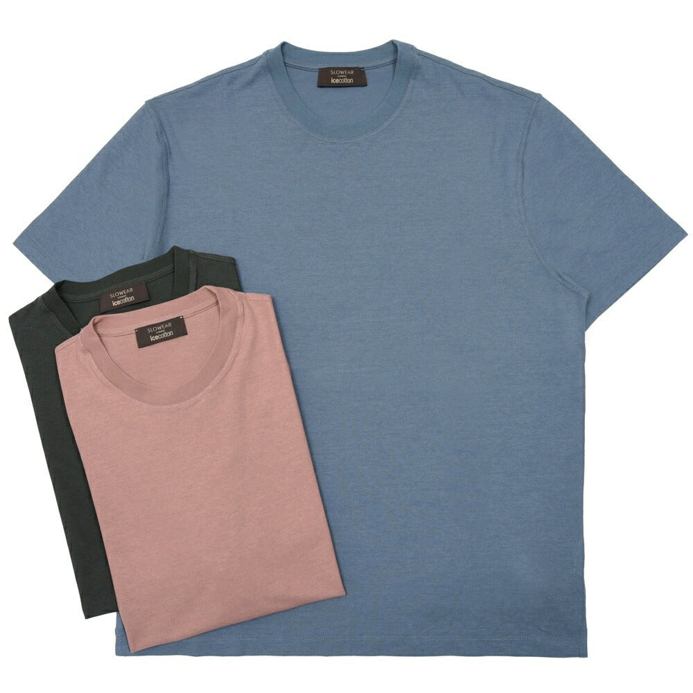 ZANONE(ザノーネ)<br>アイスコットンクレープS/Sクルーネックカットソー TSHIRT MC/SLIM FIT/815214/ZG380/472-95518 12165300052