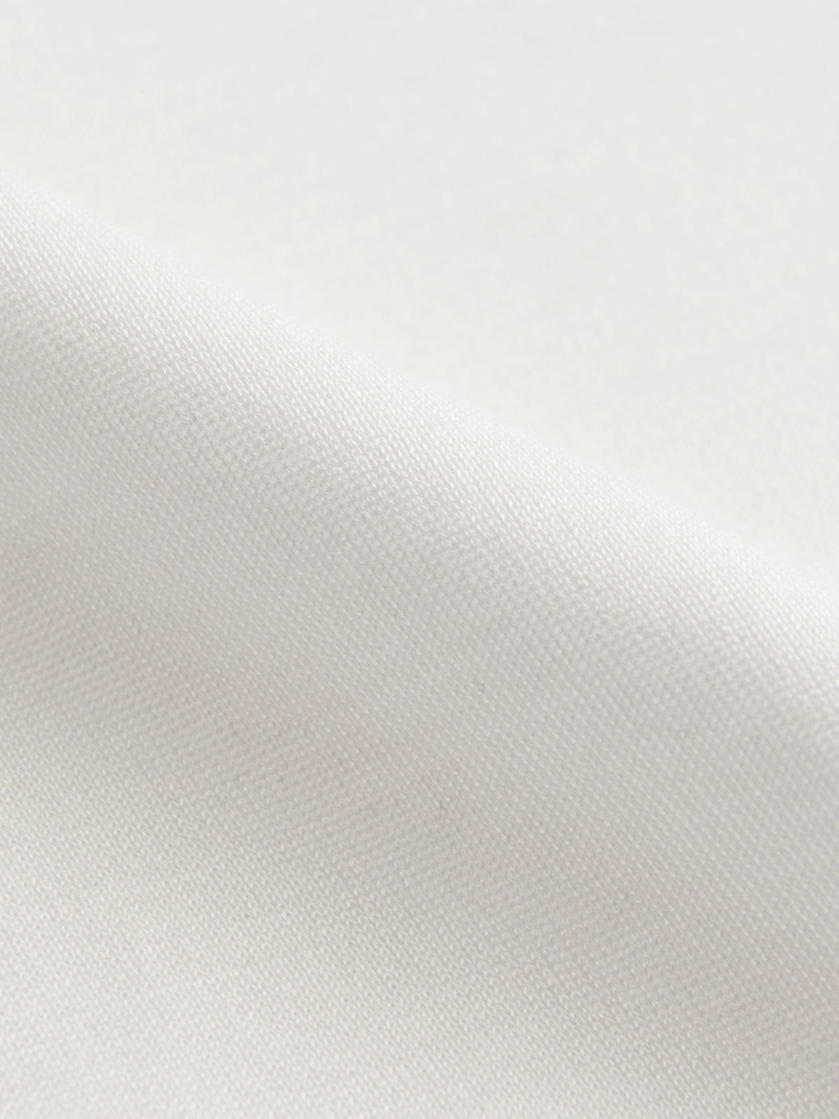 コットン&シルク クルーネックTシャツ (ホワイト)