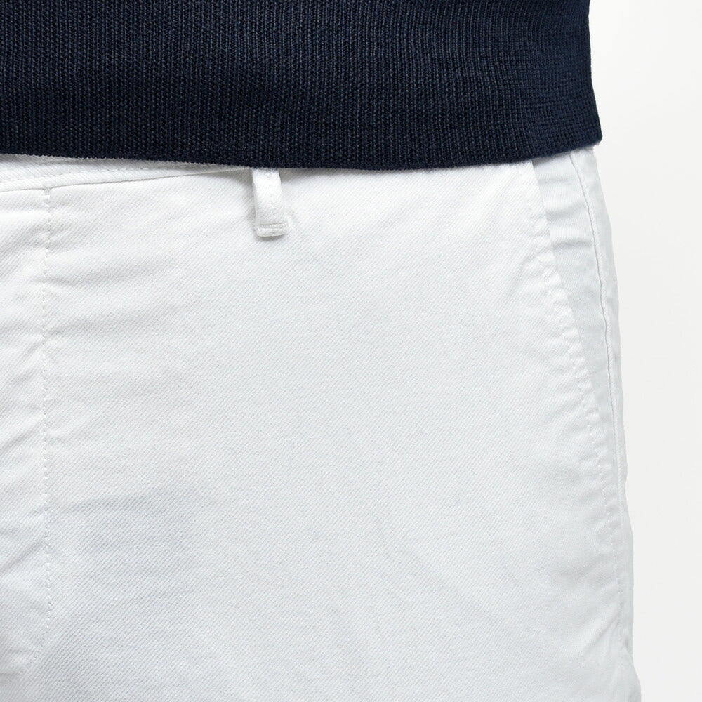INCOTEX SLACKS(インコテックス スラックス) SLIM FIT ガーメントダイオーガニックコットンストレッチチノテーパードパンツ 18S100-4611E/41544 13052000052