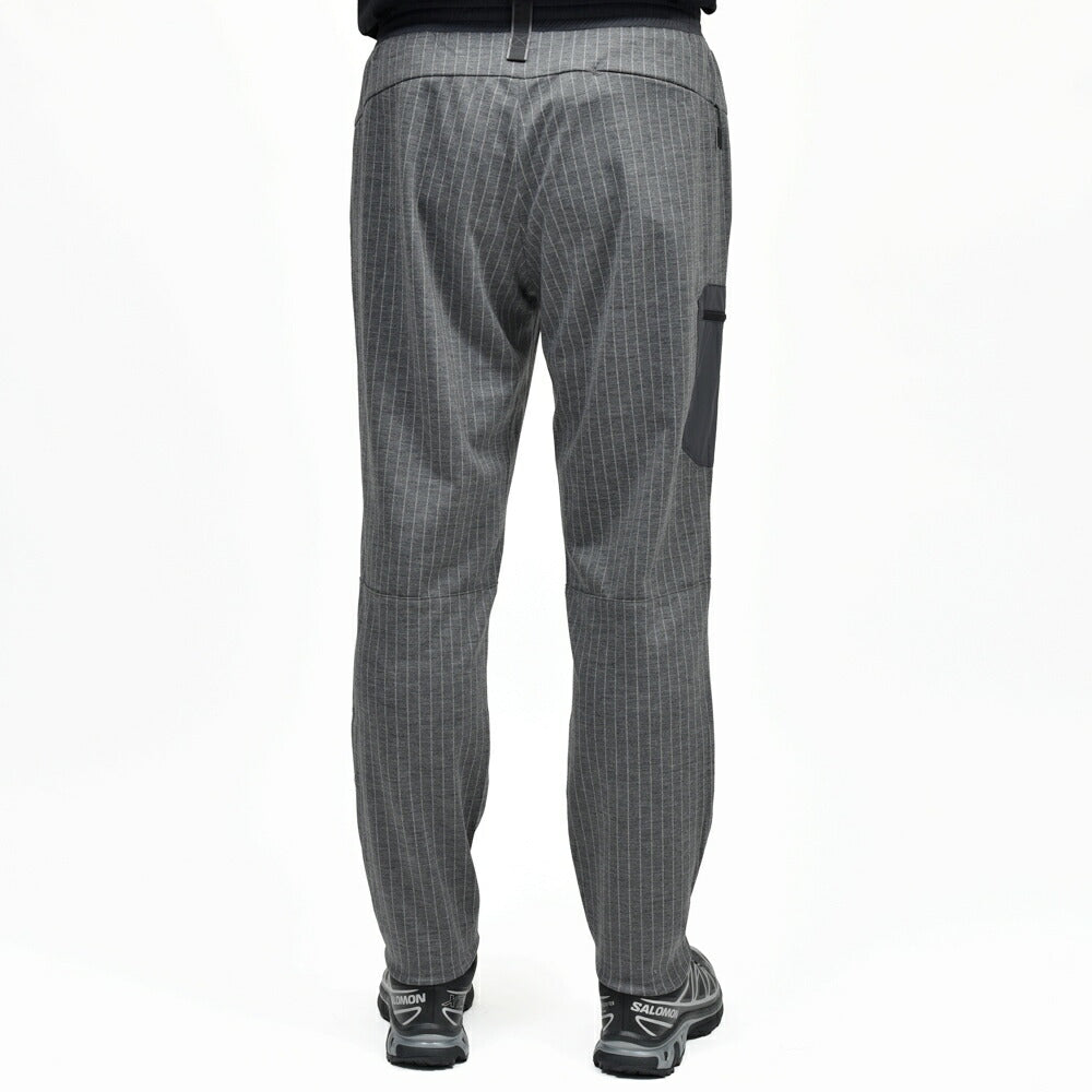 SEASE(シーズ) JEASEY DRAWSTRING PANT ウールナイロンジャージチョークストライプシャーリングパンツ PT056TJ174 13052007039